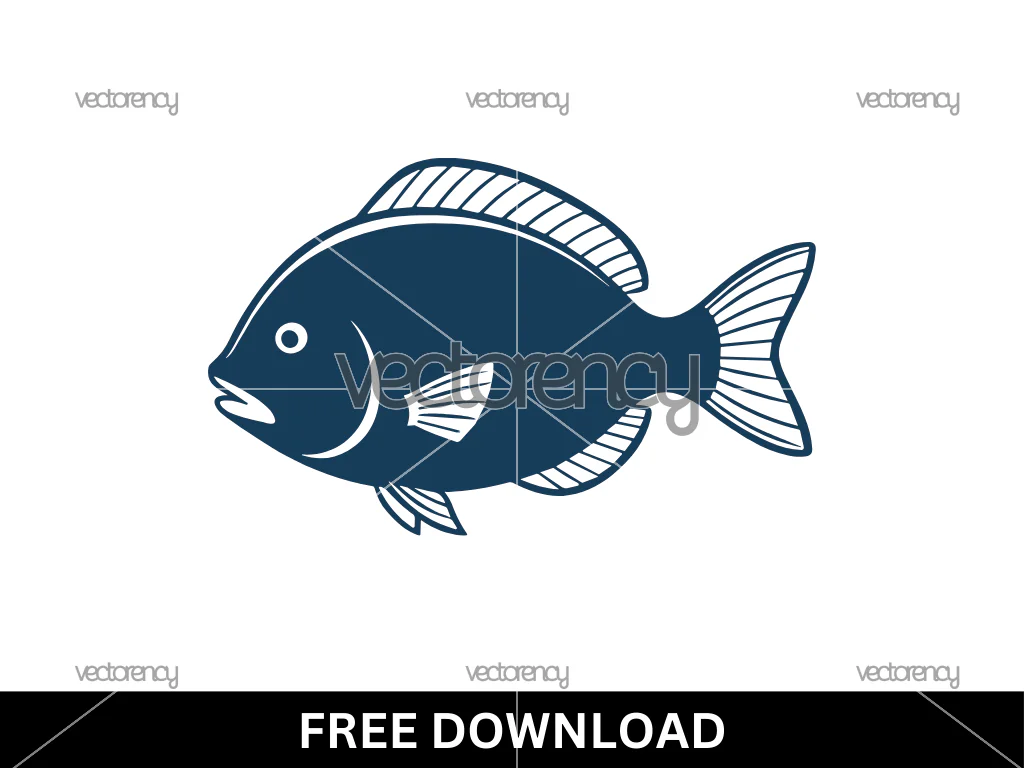 Sea Bream SVG Free
