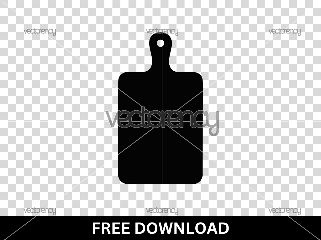 Free Cutting Board SVG Clipart