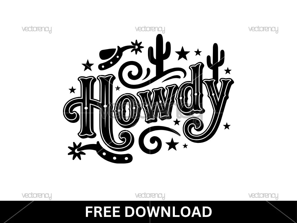Howdy SVG Free