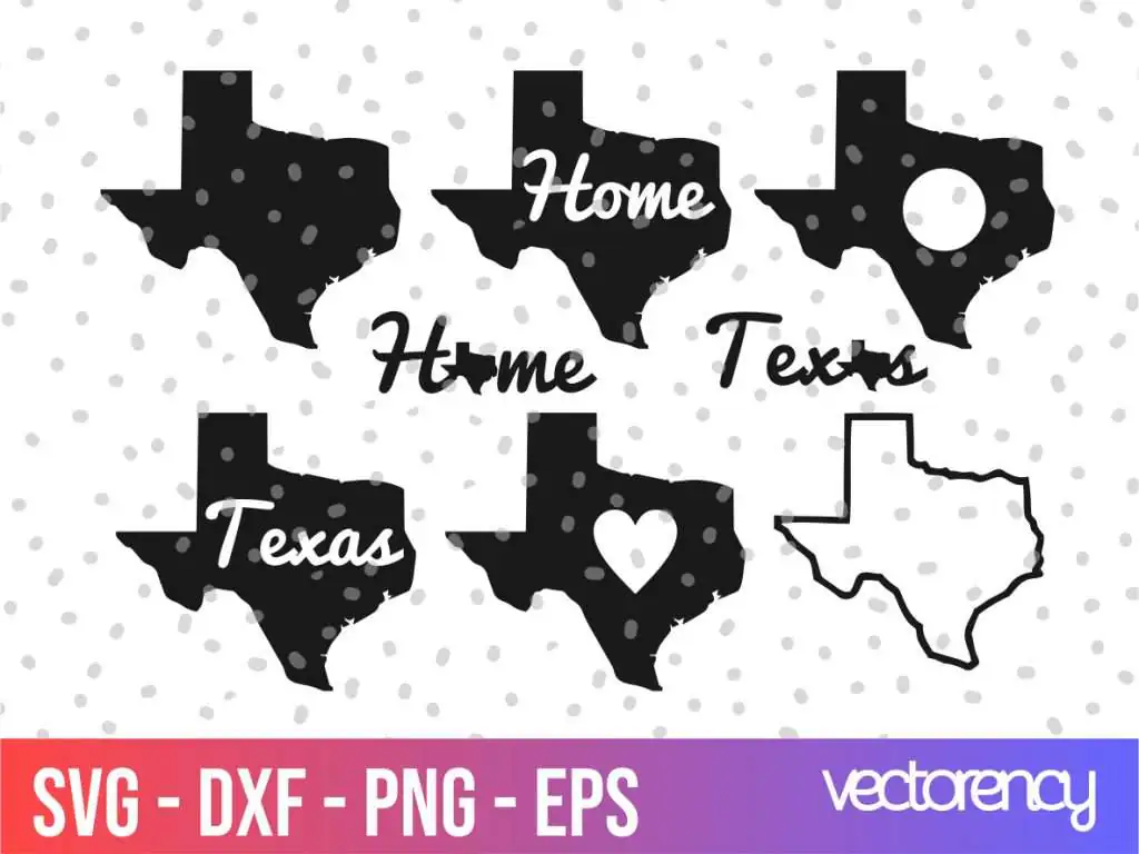 Texas Outline SVG