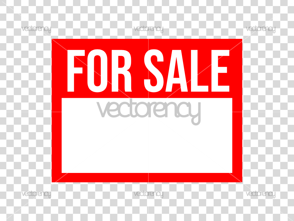 For Sale Sign Printable PNG SVG File