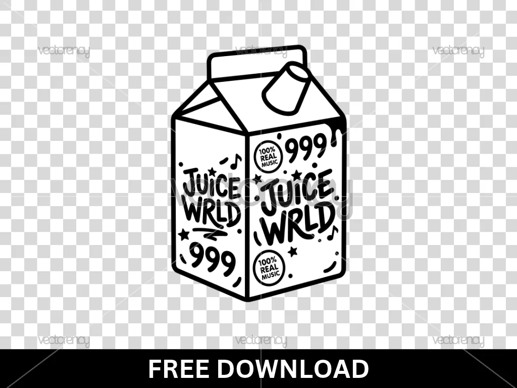 Juice WRLD SVG Free Download