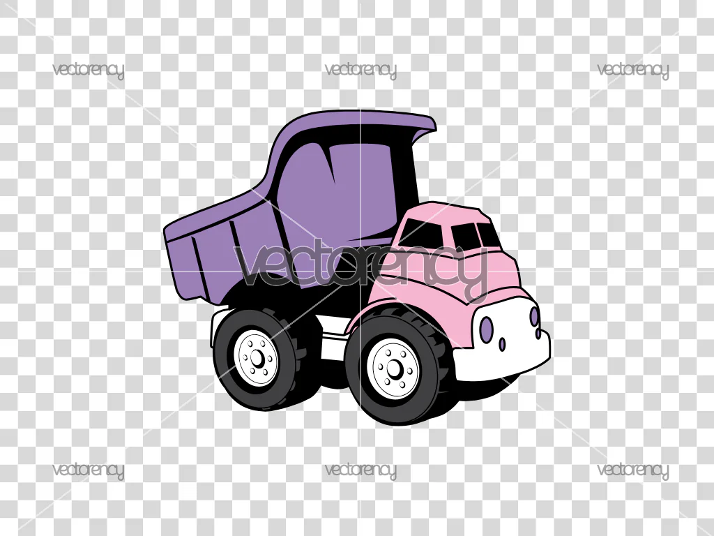 Dump Truck Clipart Vector Toys Car SVG