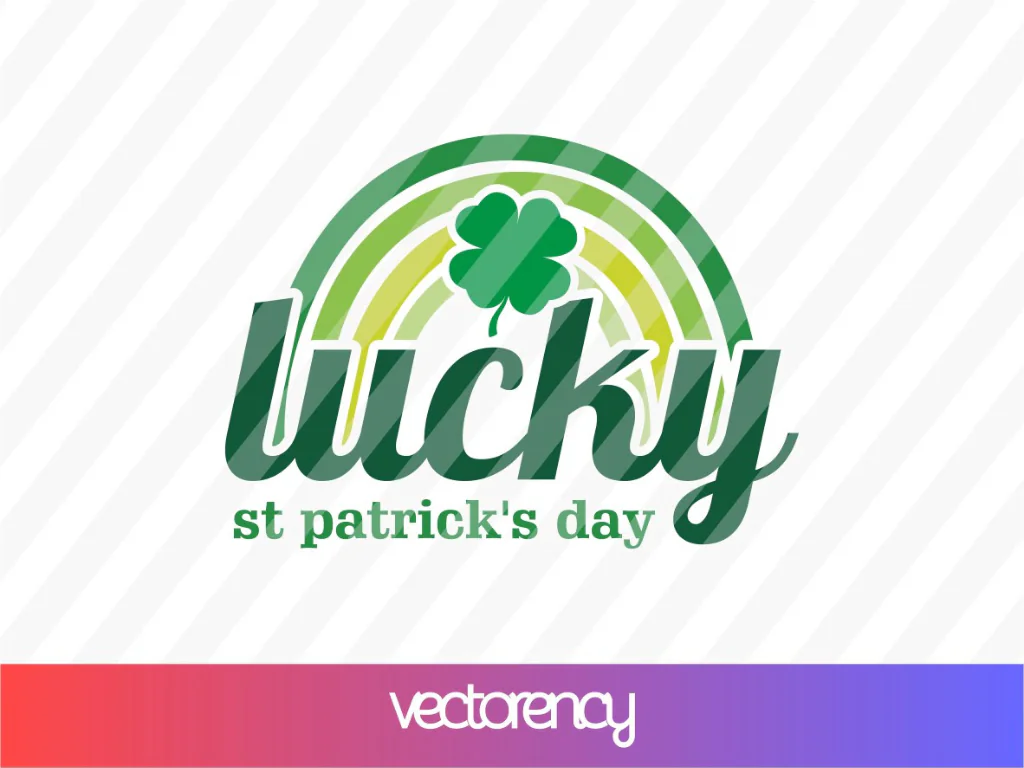 Lucky St Patrick’s Day SVG