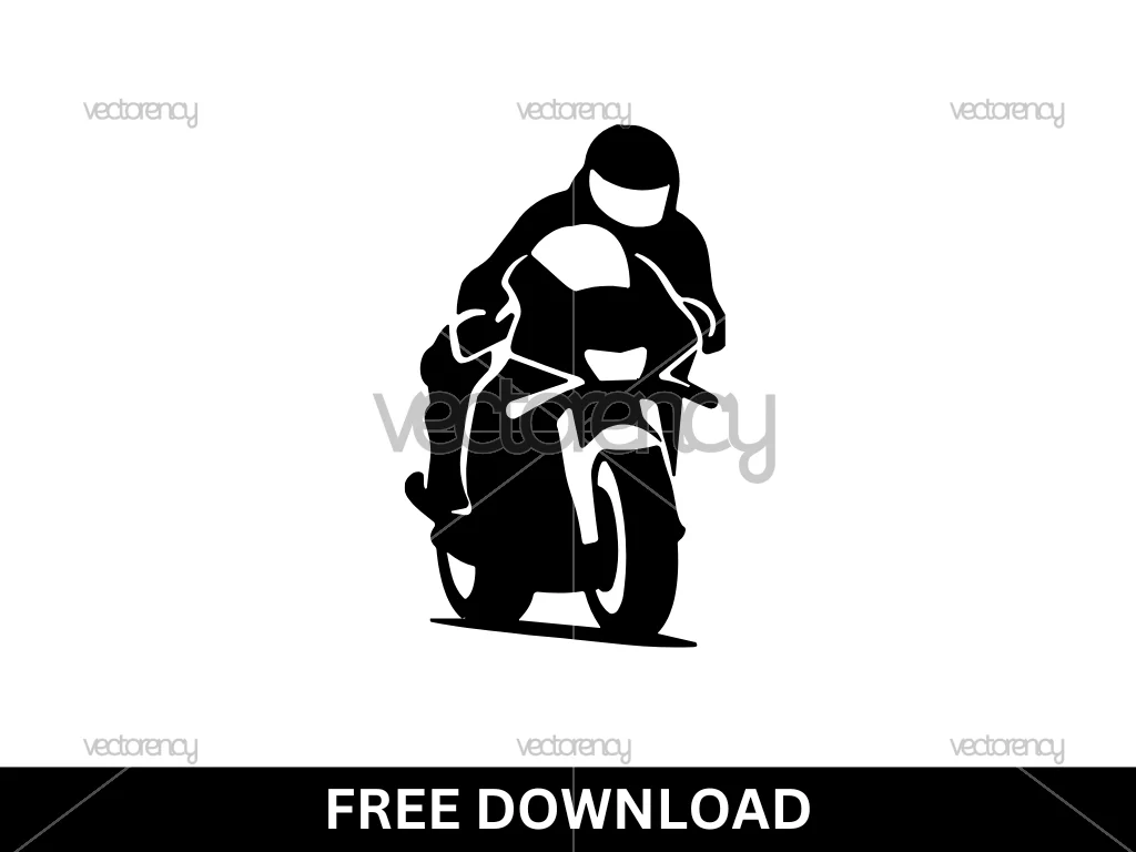 Free SVG MotoGP Vector Art Motorcycle