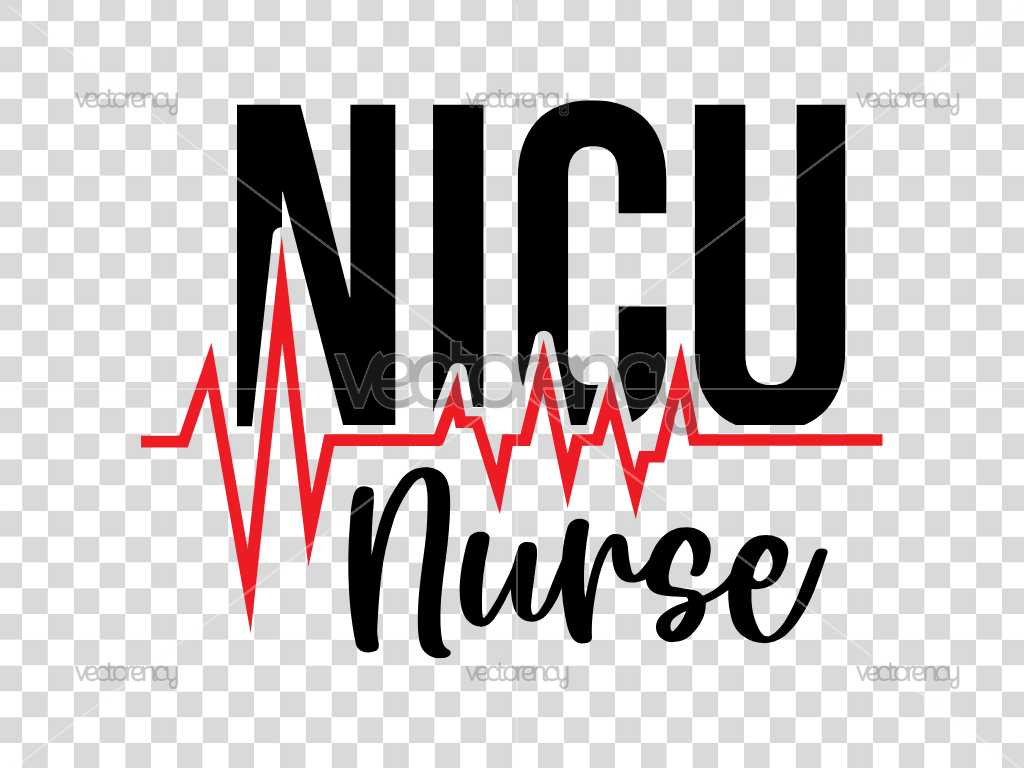 Nicu Nurse Heart Beat SVG for Crafters