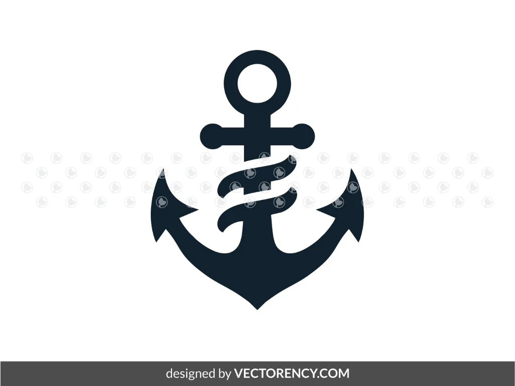 Nautical Anchor SVG File Free