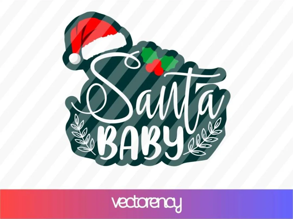 Santa Baby SVG