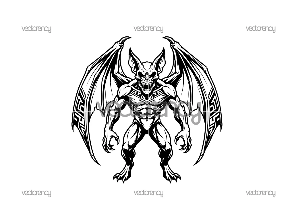 Camazotz Vector Illustration