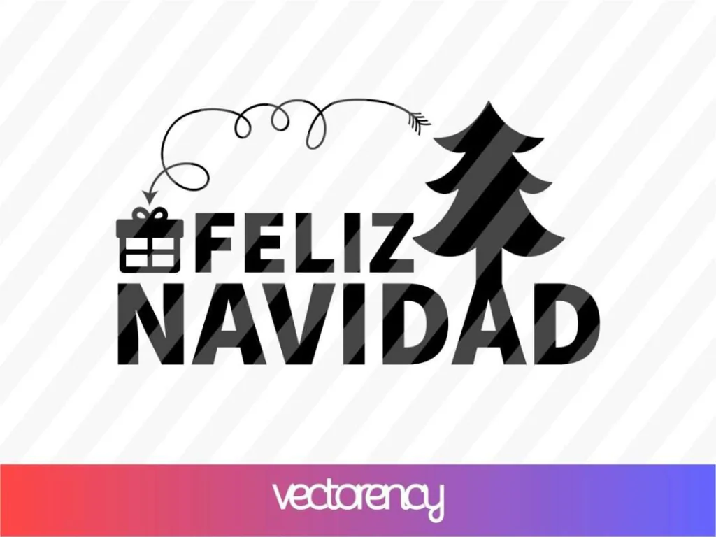 Feliz Navidad SVG