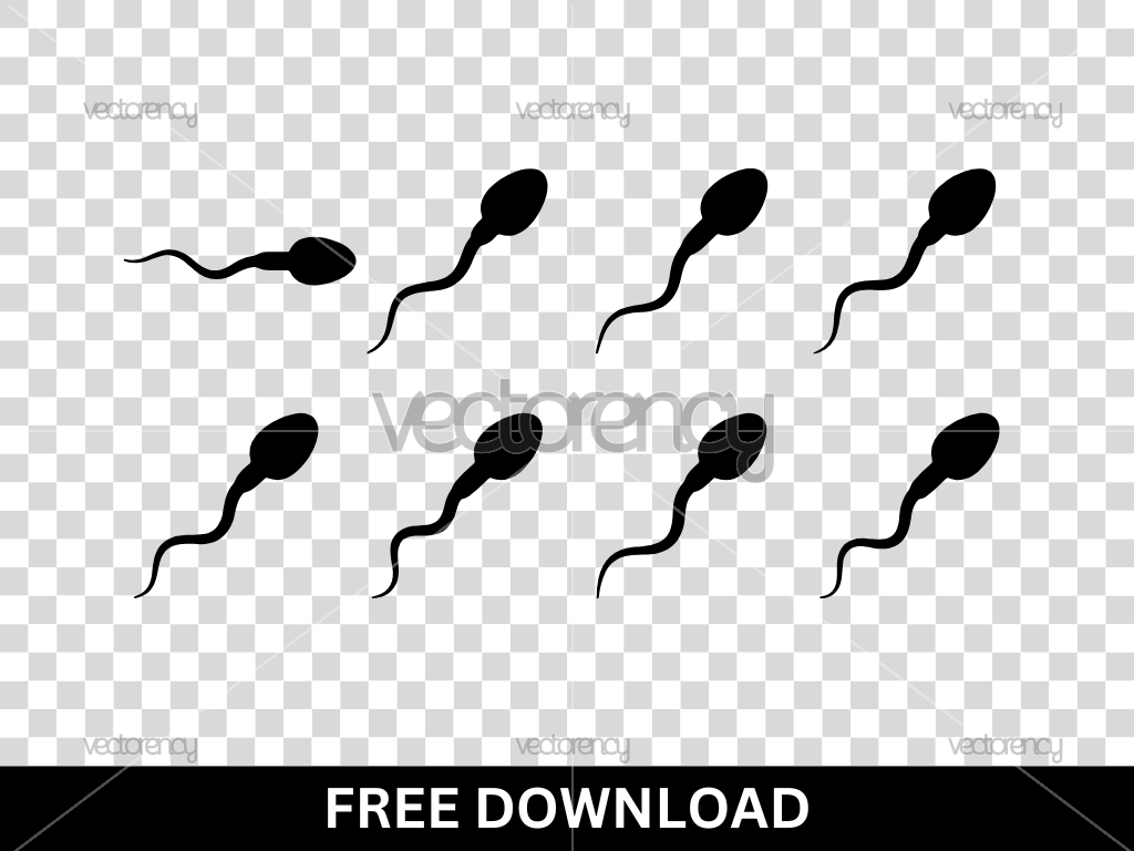 Sperm Cricut SVG Cut File Free Download