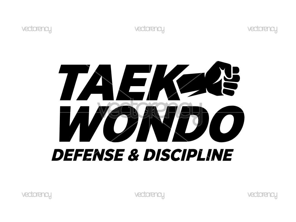 Taekwondo Logo Vector