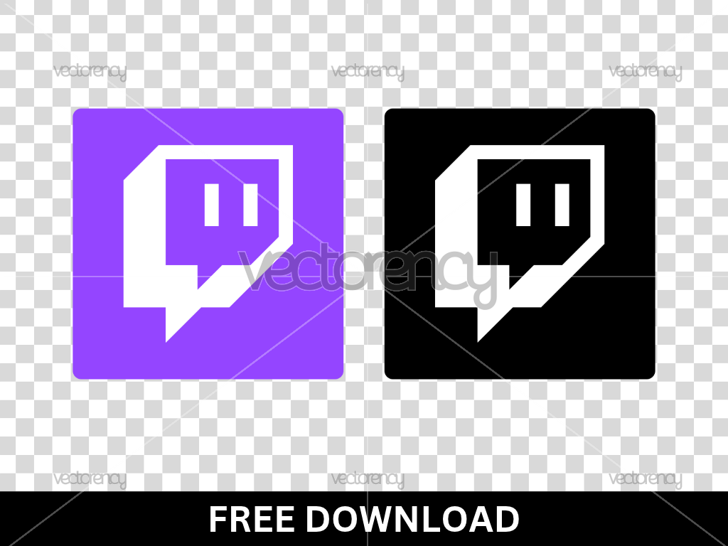Twitch App SVG Images Free