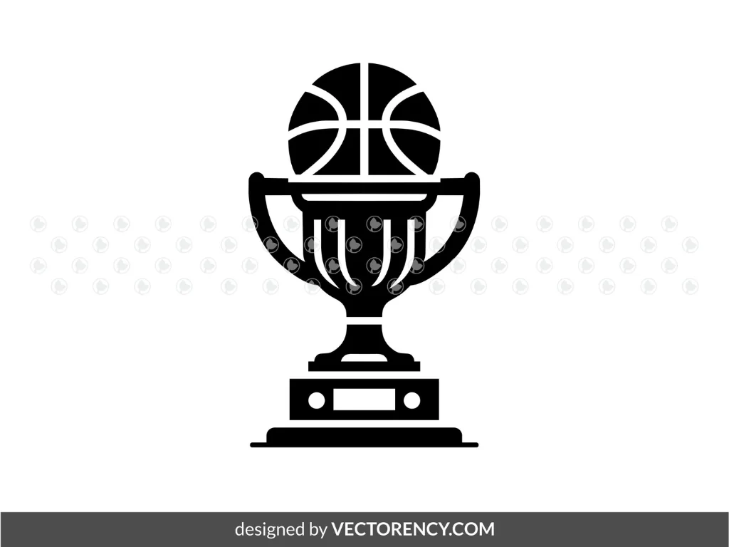 Basketball Trophy SVG Free Download