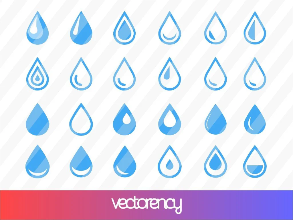 Water Drop SVG