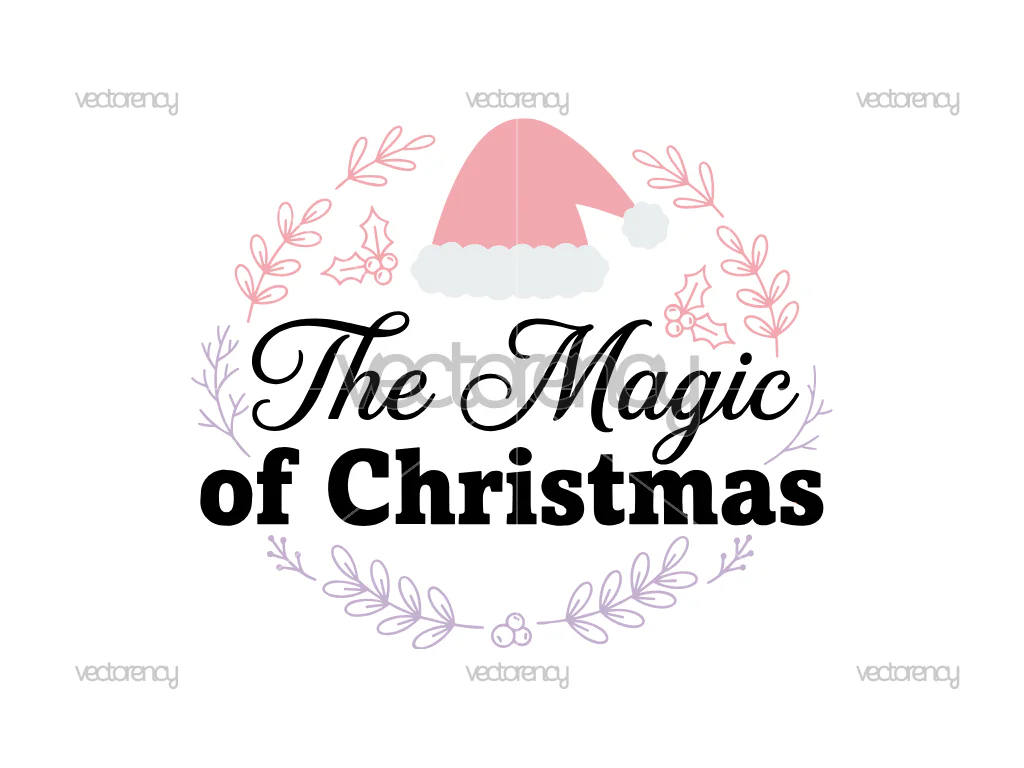 The Magic of Christmas SVG PNG File