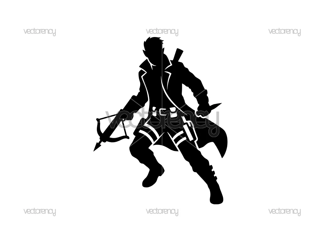 Sci-fi Shooter Soldier Vector