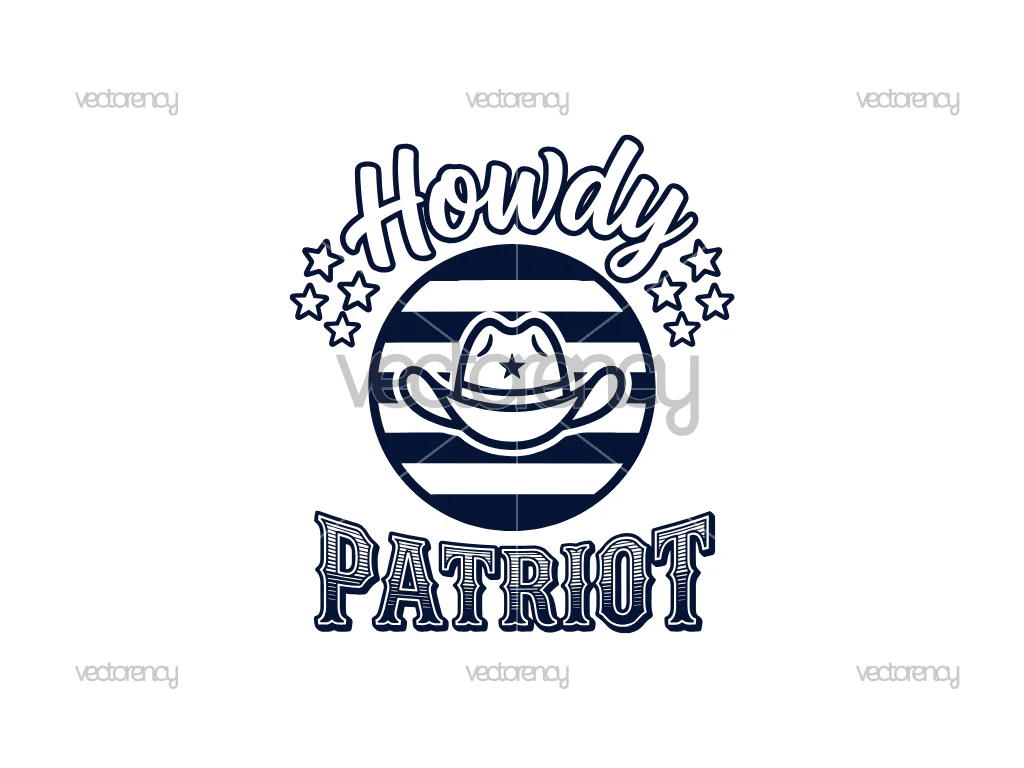 Howdy Patriot SVG