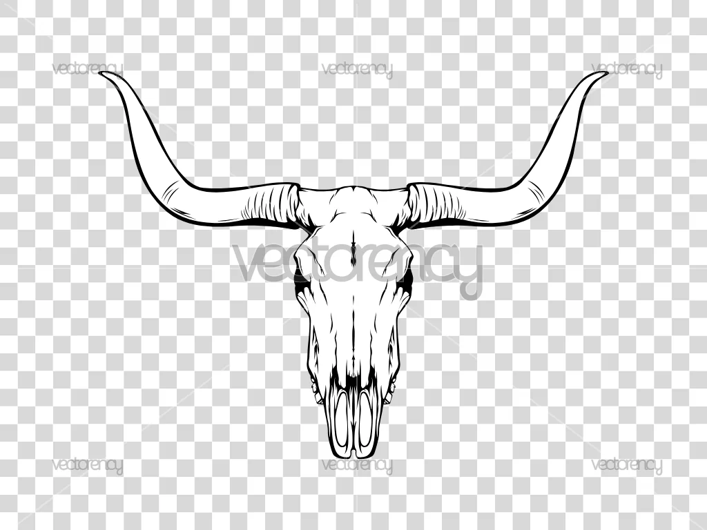 Goat Skull SVG Vector Art