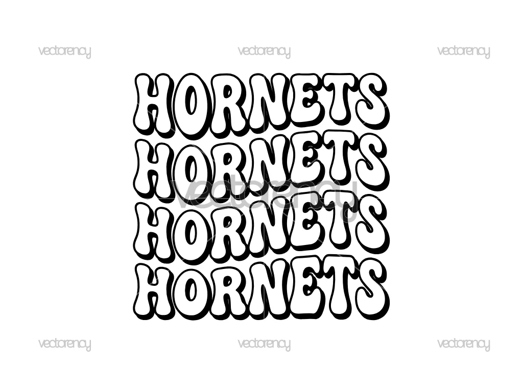 Hornets SVG Cricut Cut File