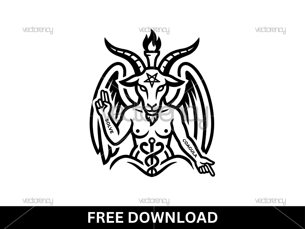 Goat of Mendes Eliphas Lévi Clipart Free Download