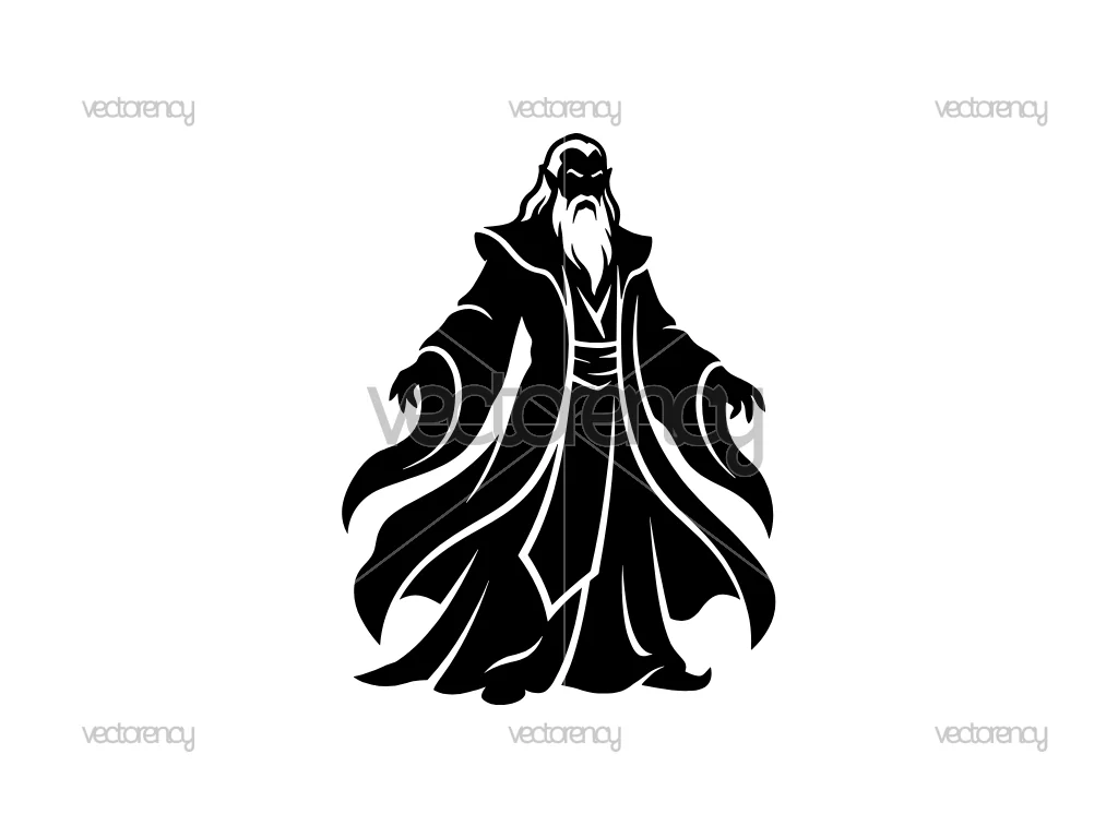 Old Wizard SVG Cricut PNG Image
