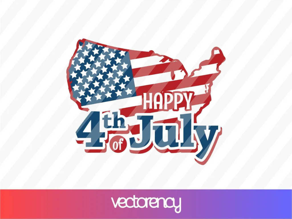 Happy 4th of July SVG File