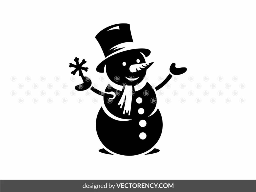 Cricut Snowman SVG EPS