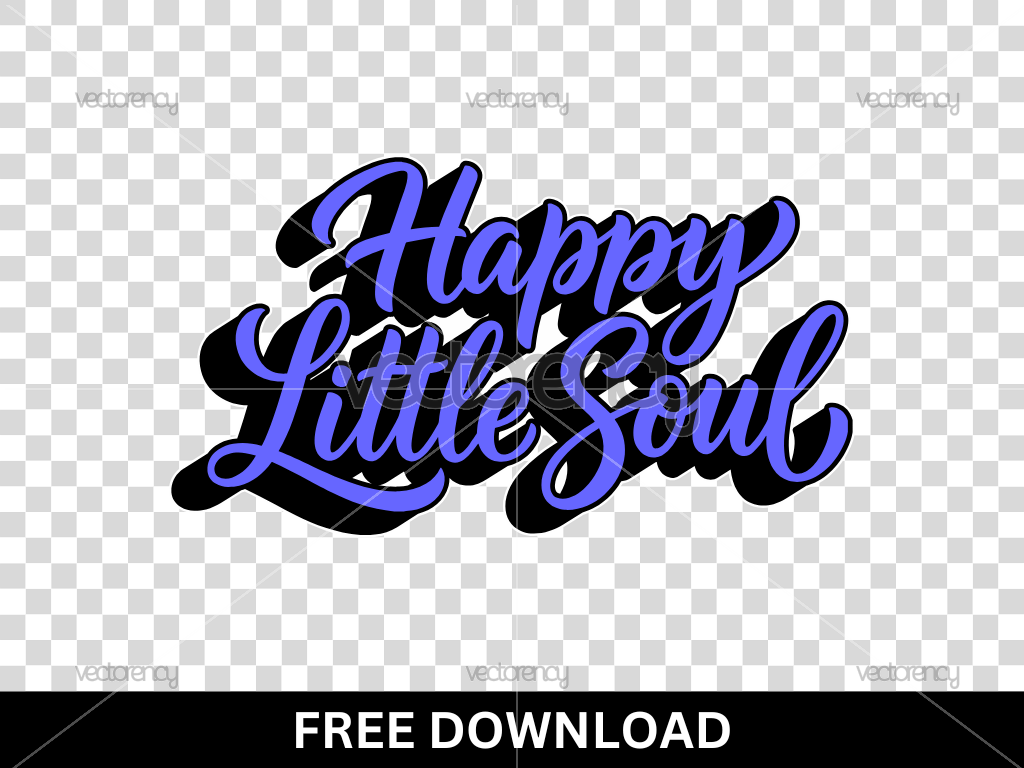 Happy Little Soul SVG Free