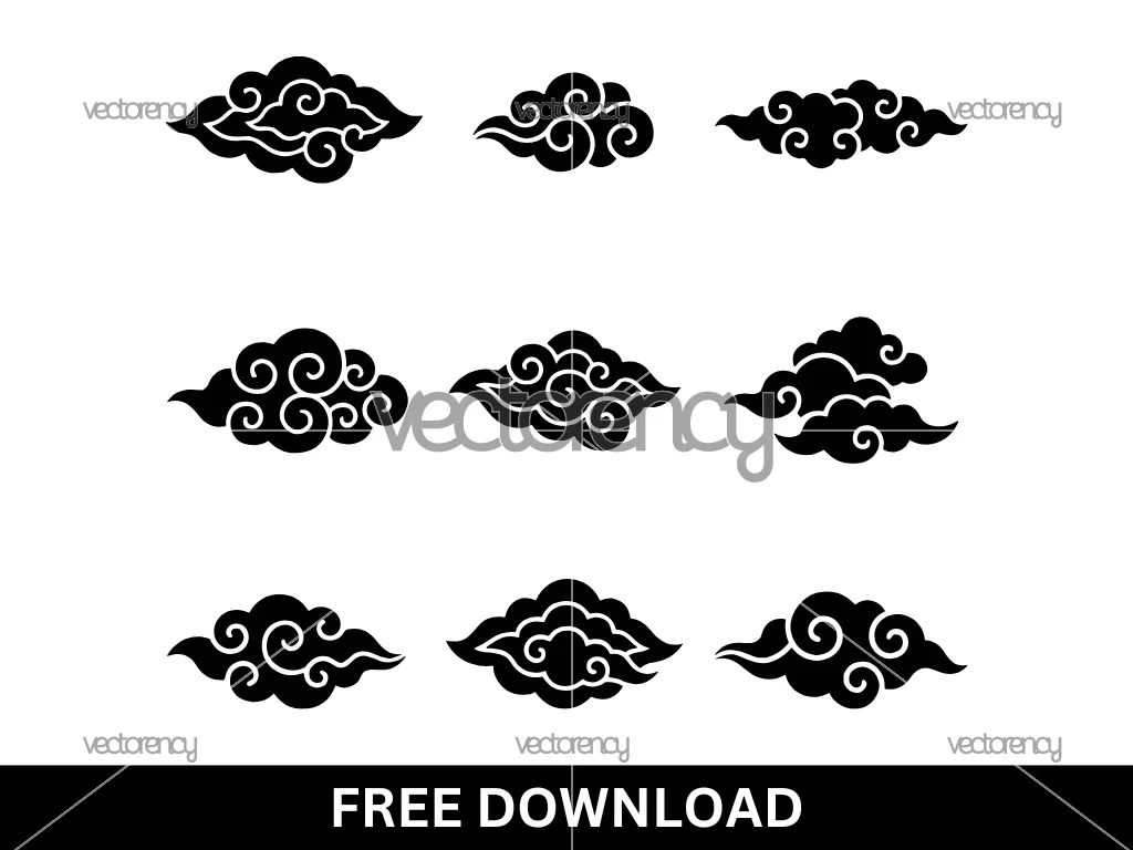 Megamendung Vector Free