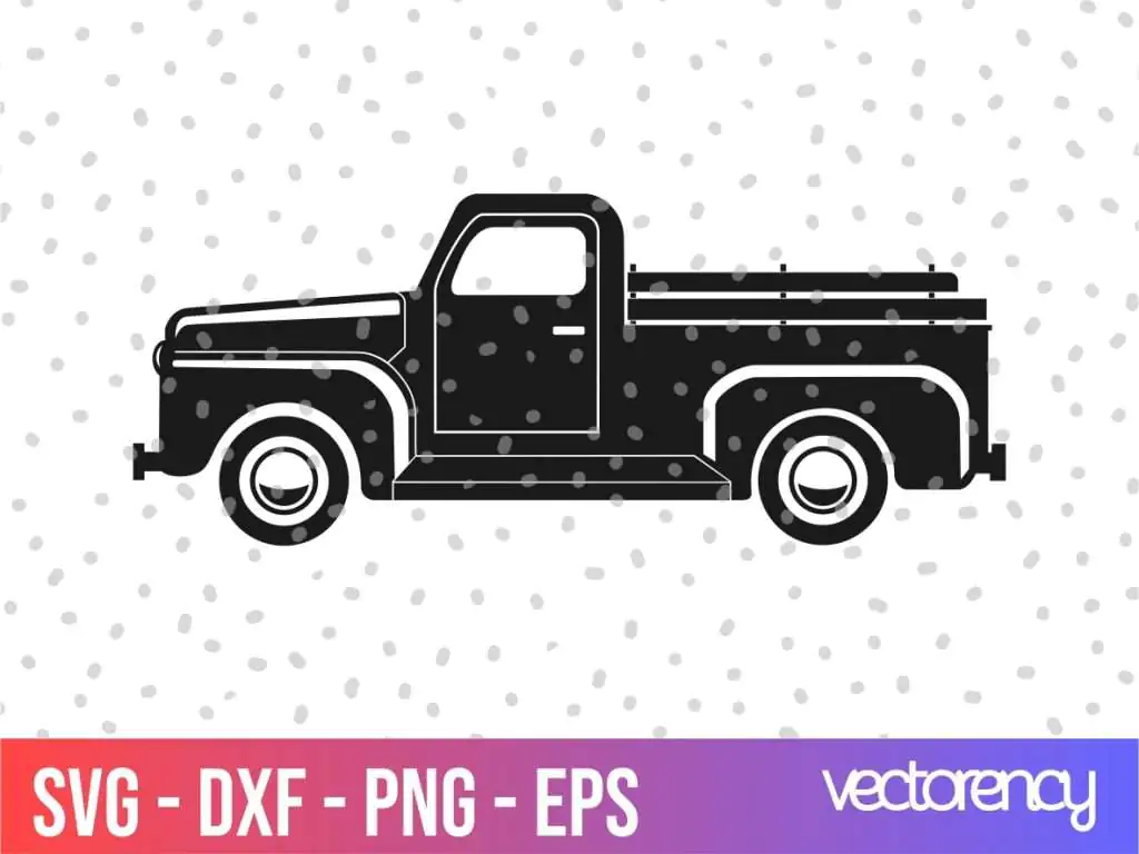 Vintage Truck SVG