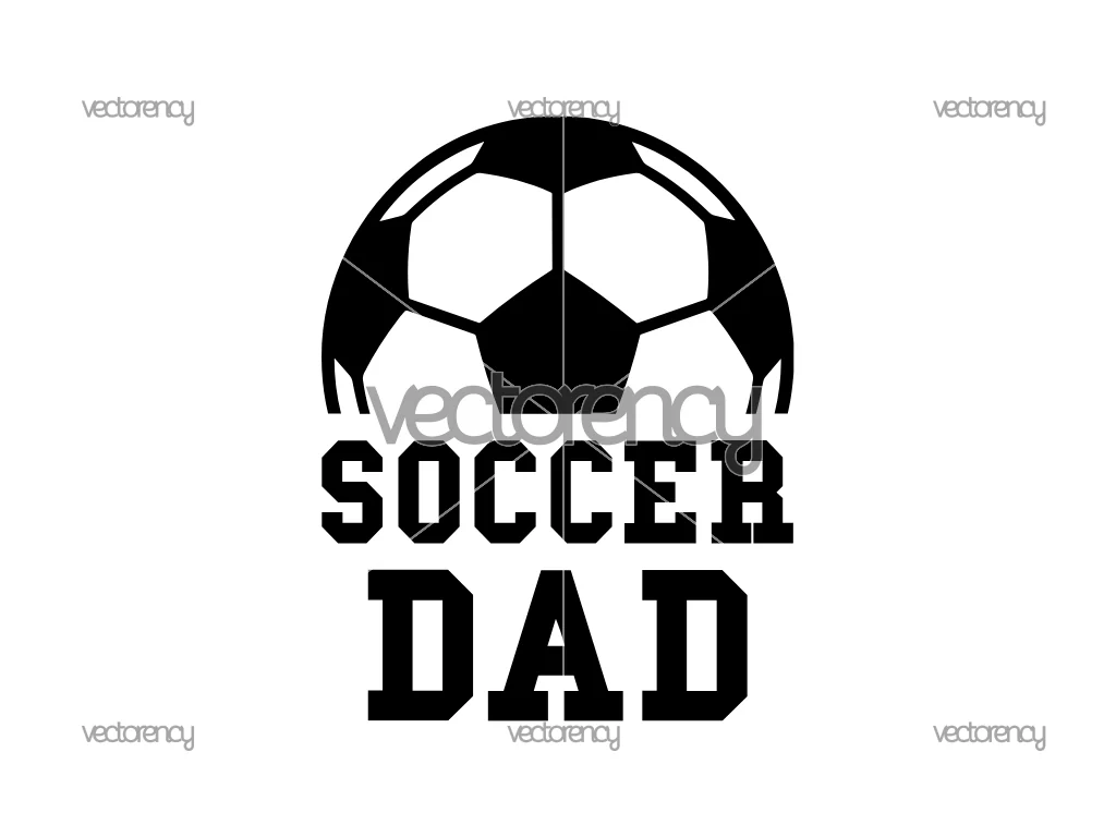 Soccer Dad DXF SVG PNG