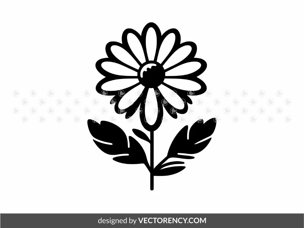 Daisy Flower SVG Free