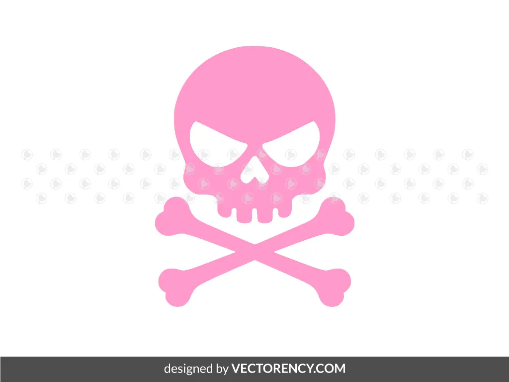 Skull With Crossbones SVG