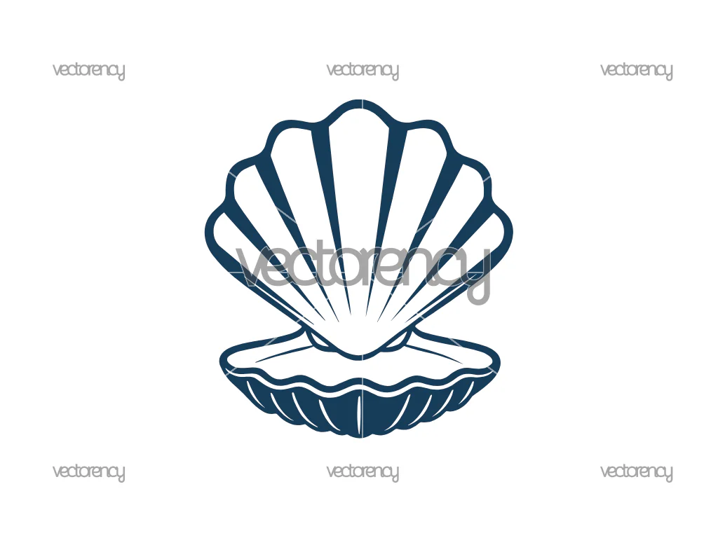 Sea Shell SVG Vector