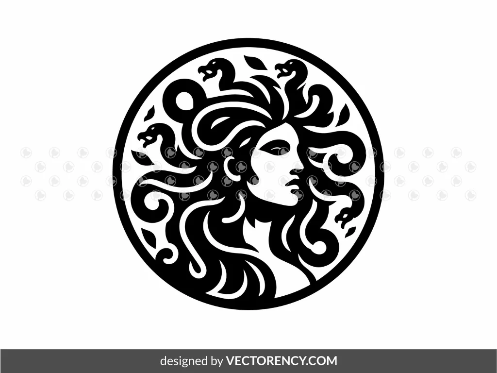 Premium Medusa Logo Design