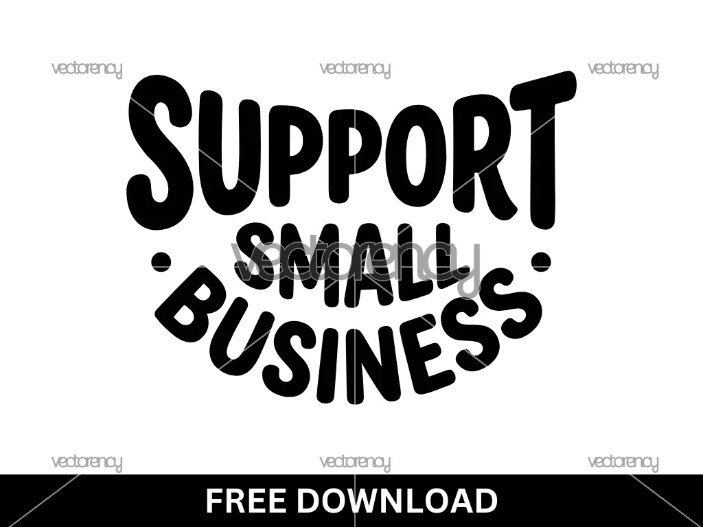 Support Small Business SVG Free PNG