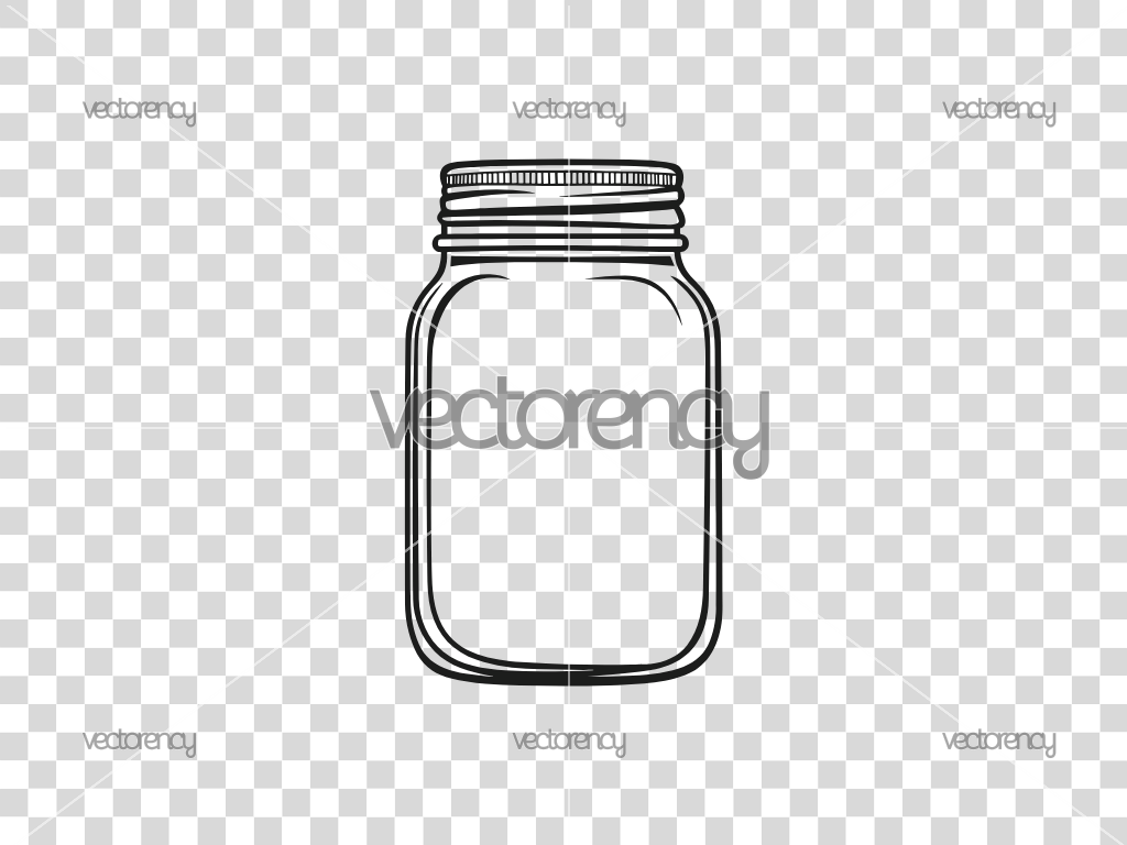 Jam Jar SVG Cut File