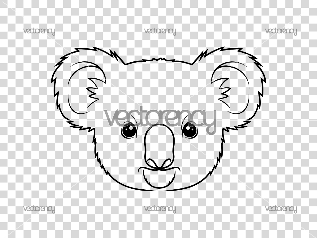Koala SVG Cut File