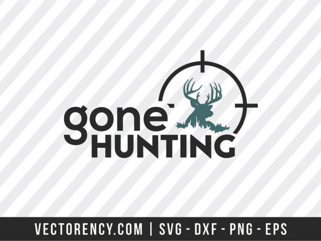 Gone Hunting SVG File