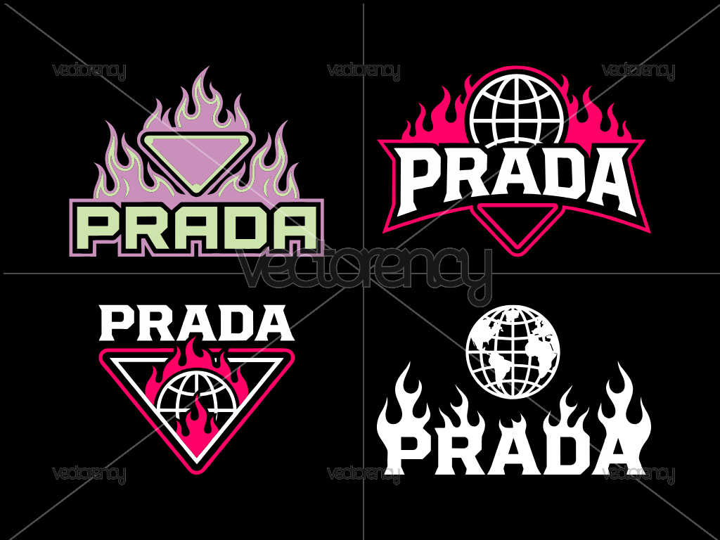 Prada Street Wear Graphic Vector Design