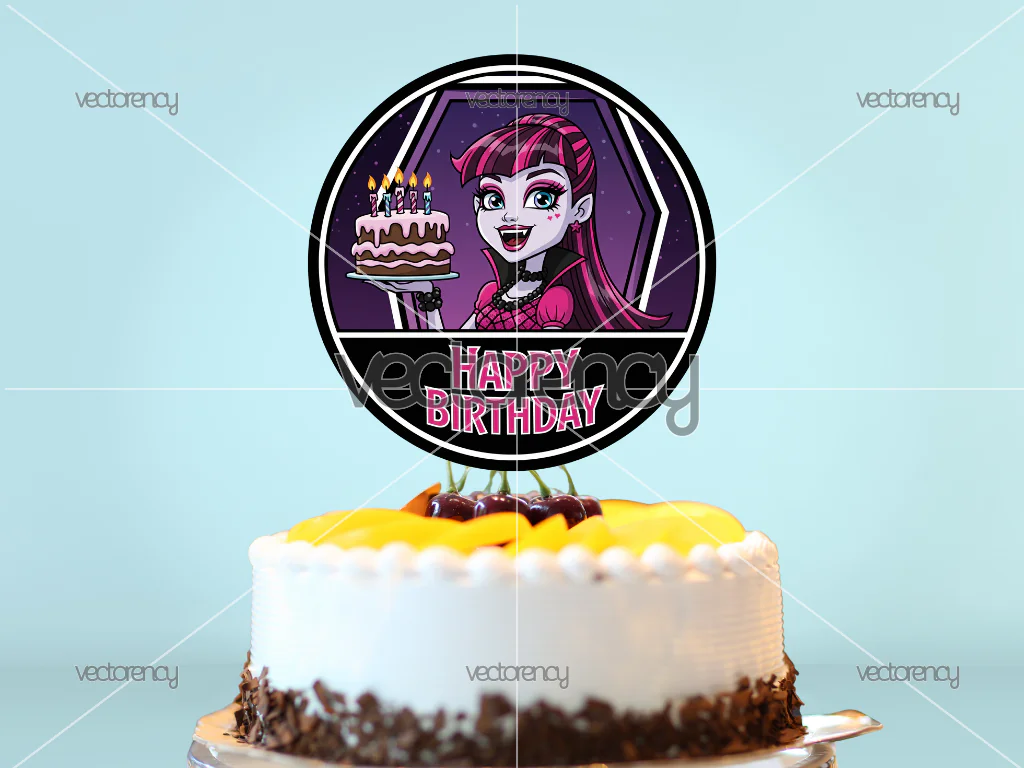 Monster High Cake Topper Printable