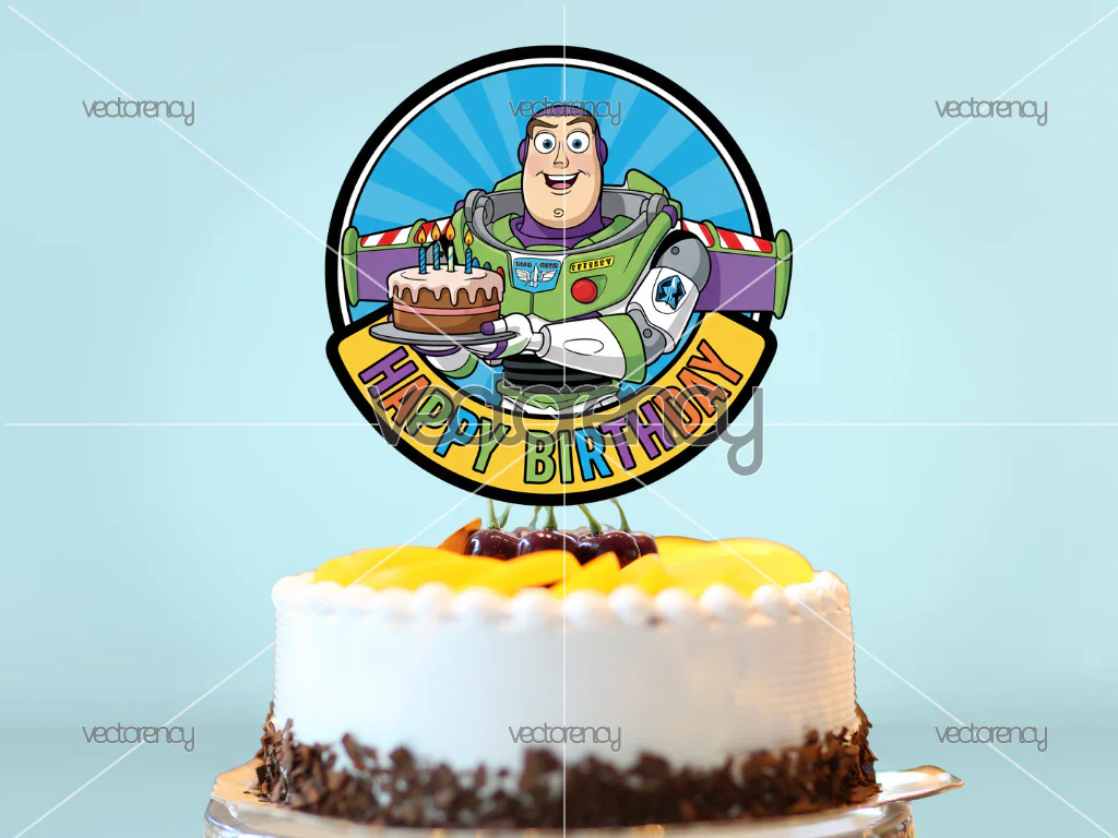 Buzz Lightyear Cake Topper Printable