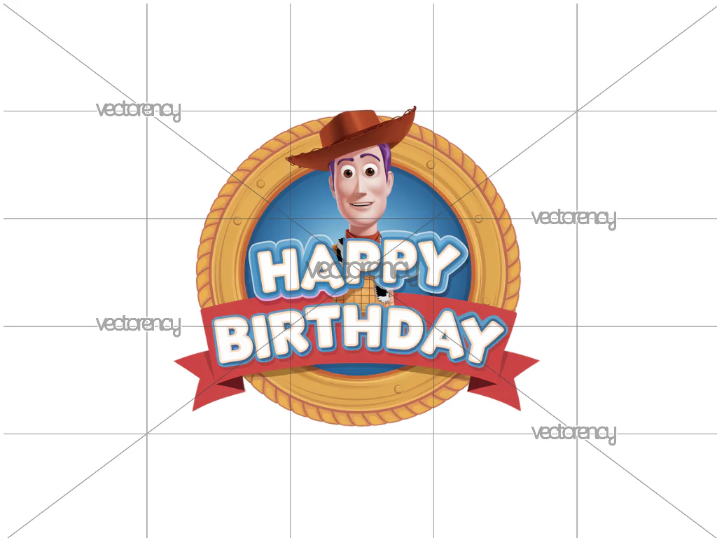 Toy Story Cake Topper PNG Free Download