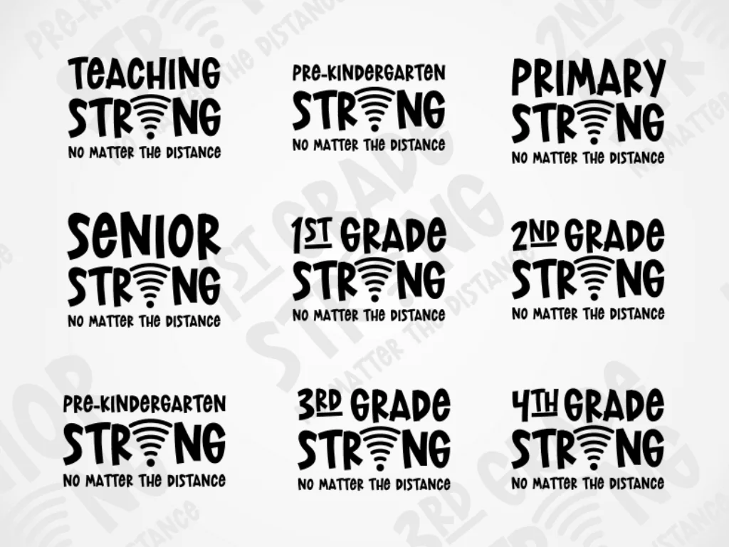 Grade Strong SVG Bundle