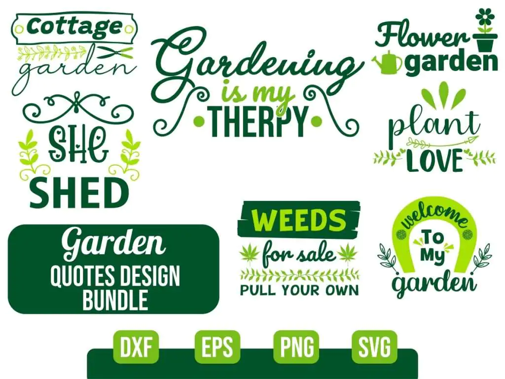 Garden SVG Bundle