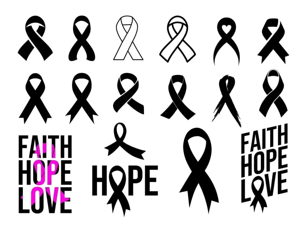 Cancer Ribbon SVG Bundle | Vectorency