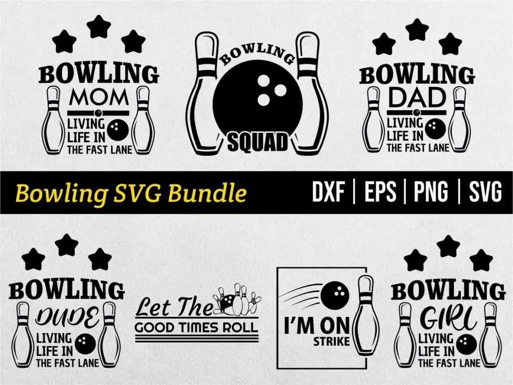 Bowling SVG Bundle