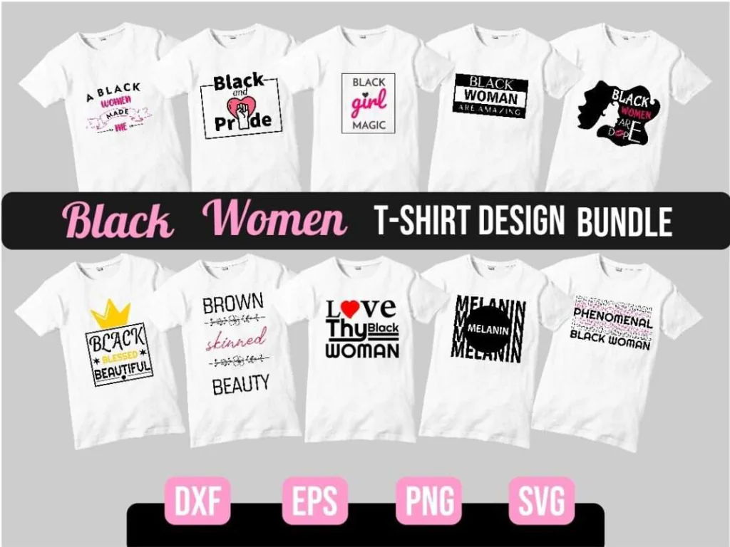 Black Woman SVG Bundle