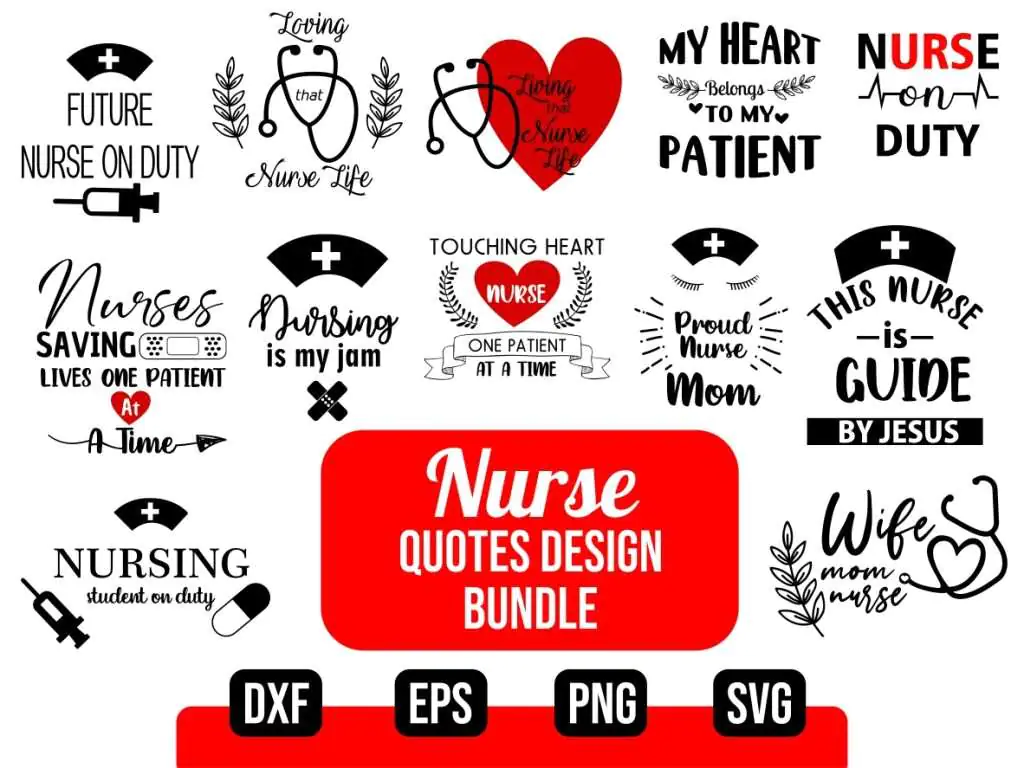 Nurse Design SVG Bundle